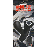 ANAL-ESE REMOTE P-SPOT AND TESTICLE STIMULATOR - BLACK